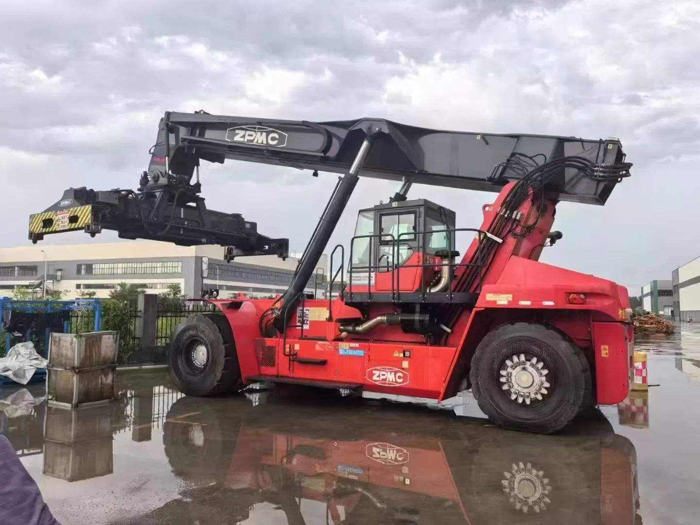 2018 zpmc 45 tonnen container-reachstacker