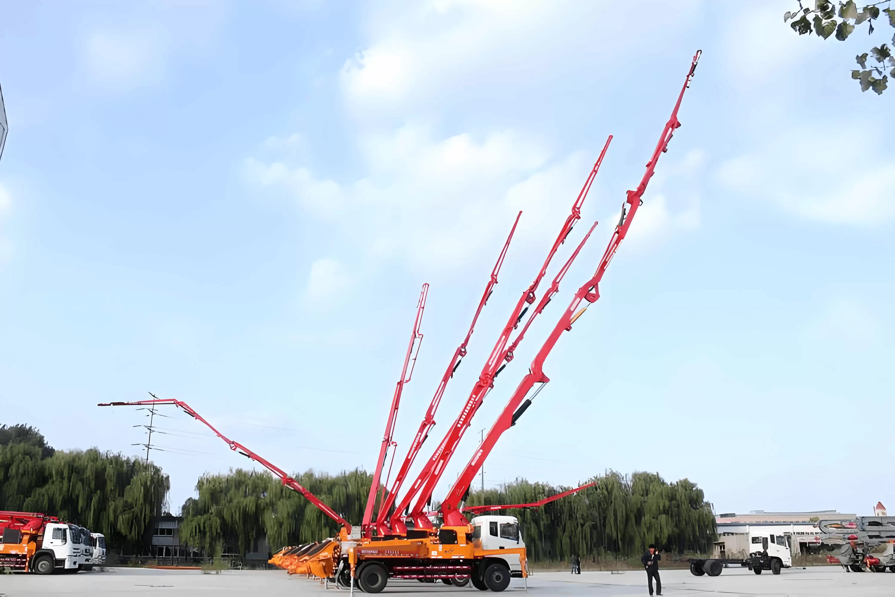 56m Betonpumpenwagen: Was ist die maximale horizontale/vertikale Pumpentfernung?