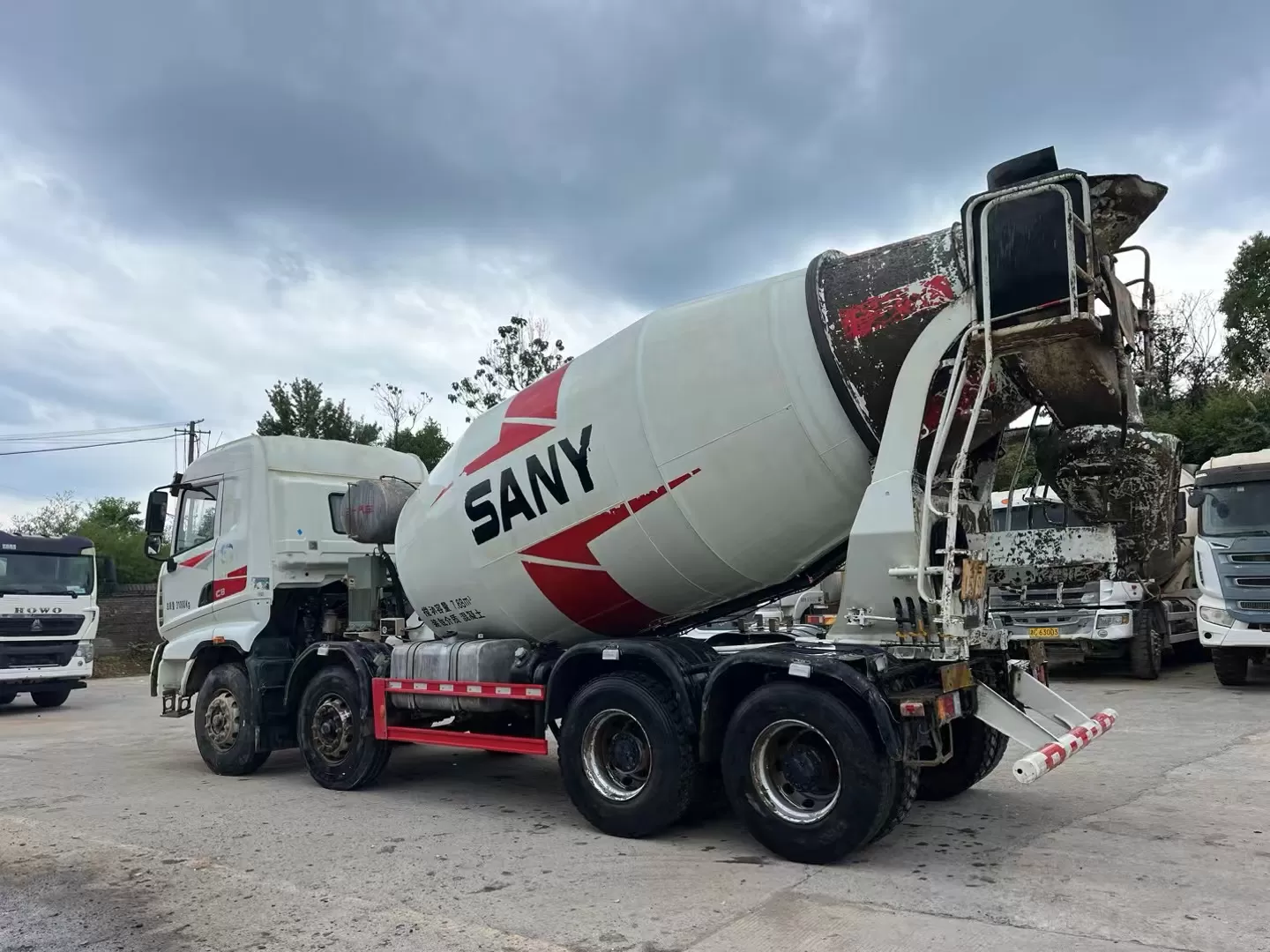 2021 sany 12 cbm gebrauchter betonmischer-lkw