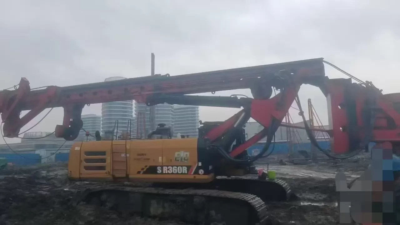 2019 sany piling machinery sr360 bagger-drehbohrgerät für fundamentbohrer