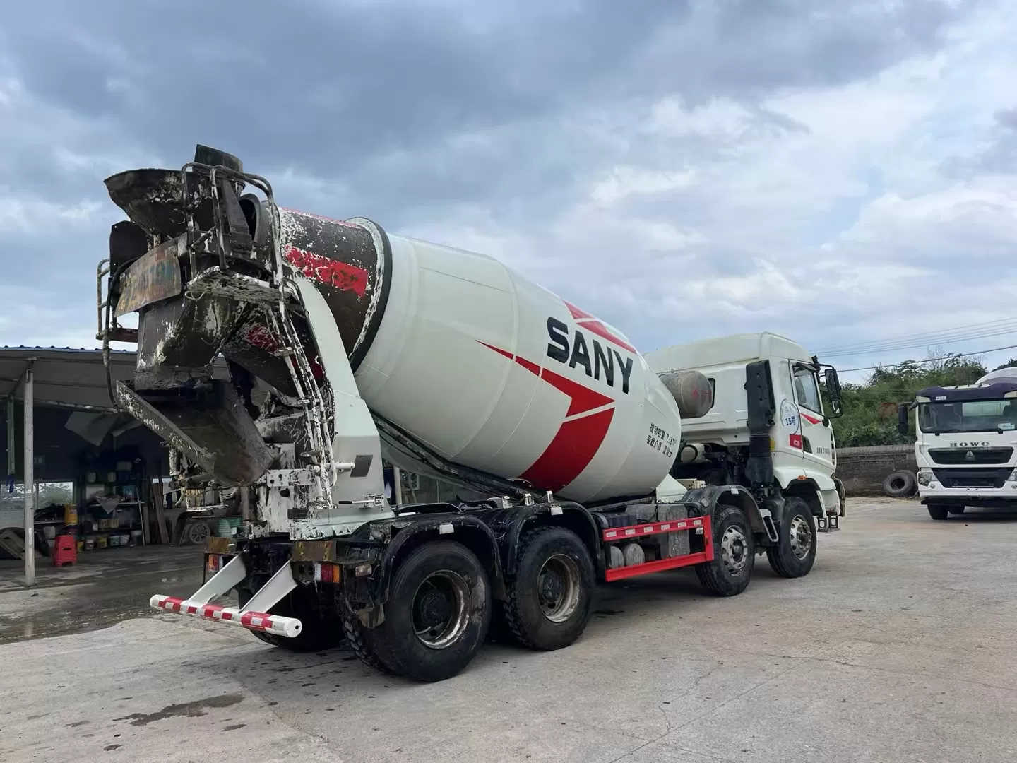 2021 sany 12 cbm gebrauchter betonmischer-lkw