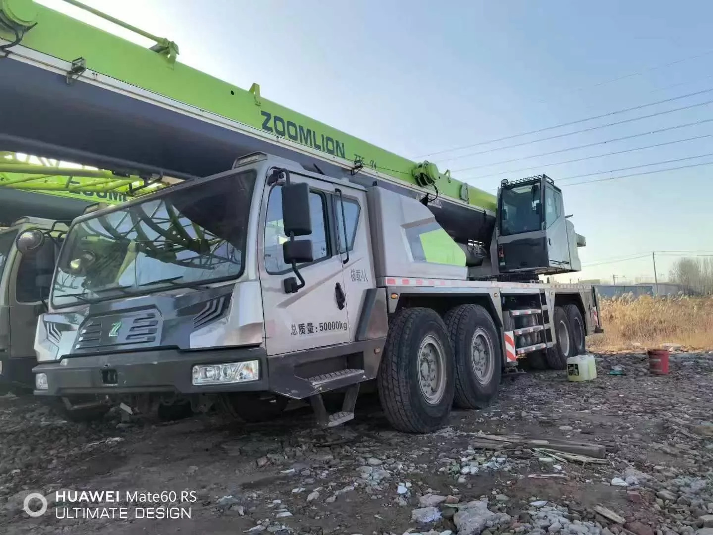 2018 gebrauchtkran zoomlion 80t lkw-kran hebemaschine radkran