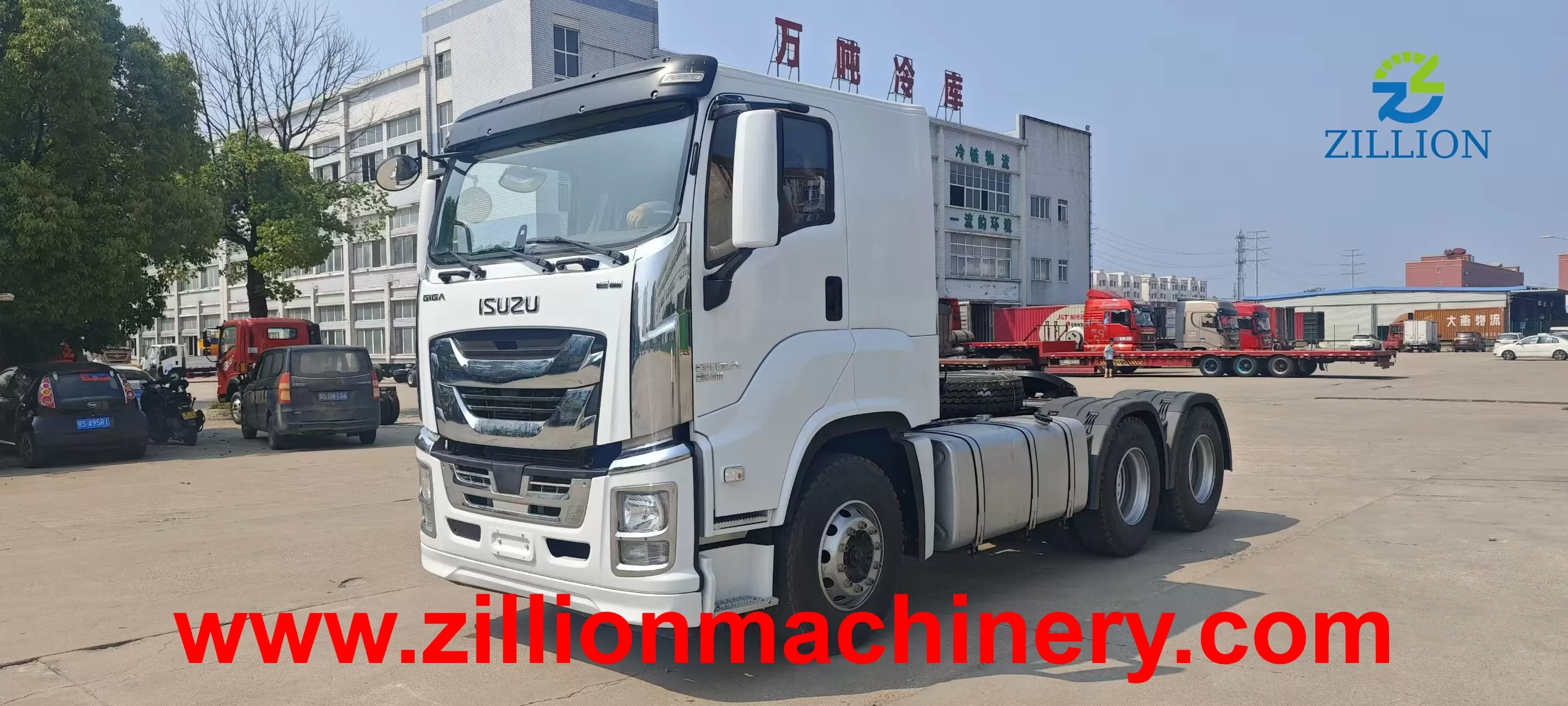 2023 Jahr Isuzu VC61 Semi-Actractor-Fahrerkomfort