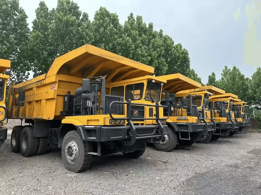 Bergbau Muldenkipper