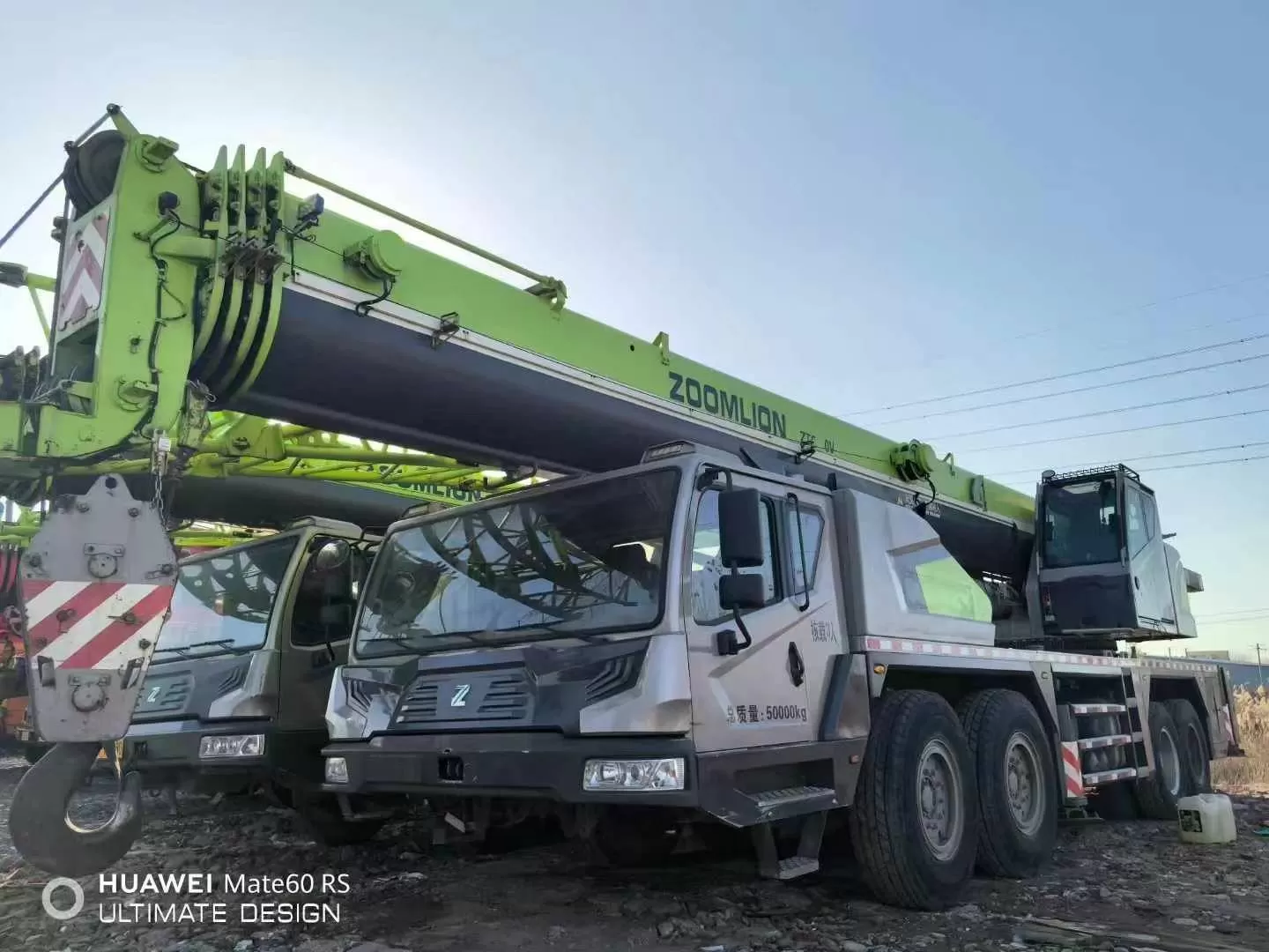 2018 gebrauchtkran zoomlion 80t lkw-kran hebemaschine radkran